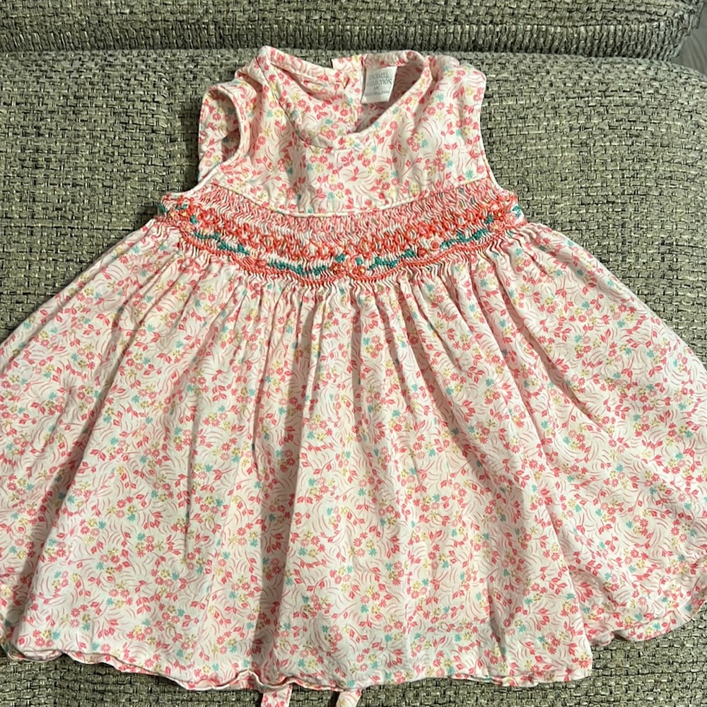 Edgehill Collection smocked dress